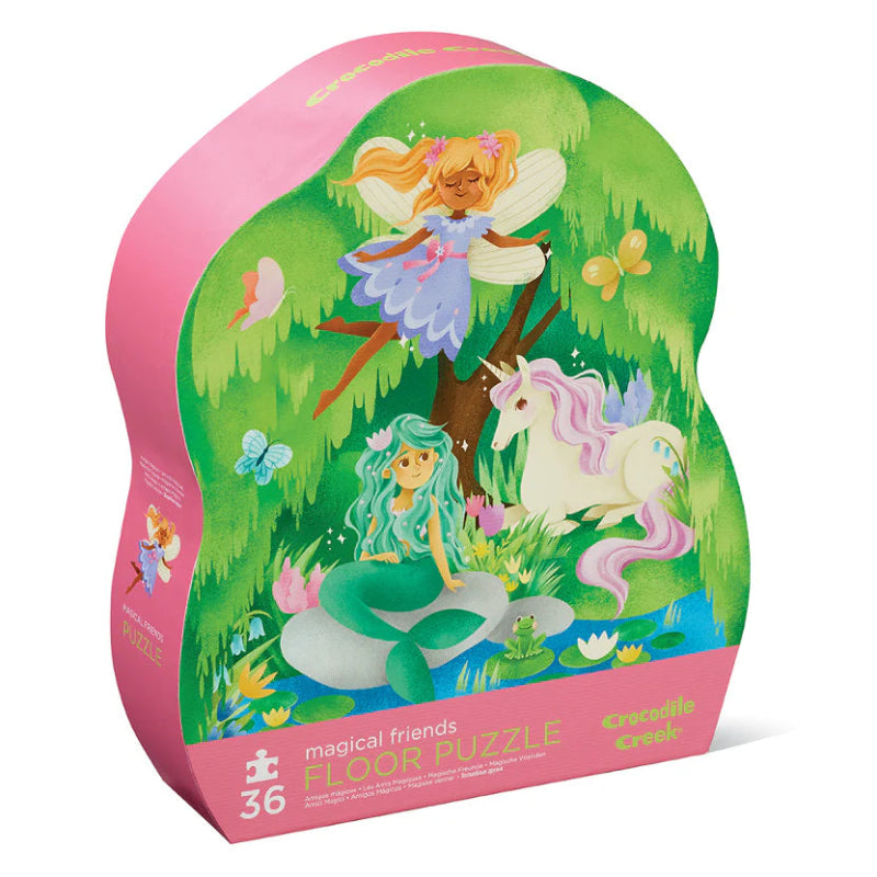 Magical Friends 36-Piece Floor Puzzle for Kids – Fun & Educational Jigsaw Puzzle for Children's Playroom, Classroom, or Family Game Night