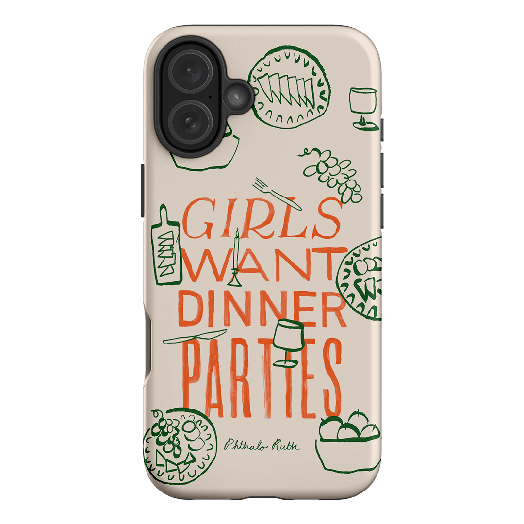 Stylish & Durable Dinner Party Phone Case - Trendy Protective Cover for iPhone & Android - Perfect for Parties, Events & Social Gatherings