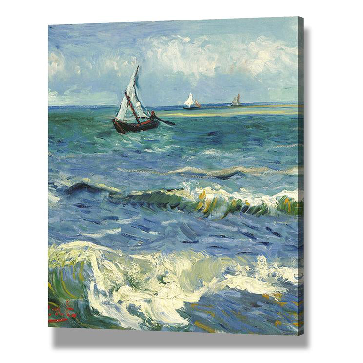 Vincent Van Gogh The Harvest Wall Art Decor - Canvas Print for Living Room, Bedroom & Office - Famous Oil Painting Reproduction Home Decor