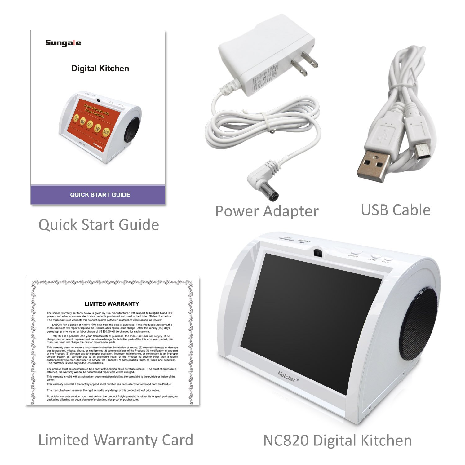 Internet Radio with Hi-Fi Speakers | 8” HD Touchscreen | 15K+ Global Radio Stations | Stream Music, Movies & Audiobooks | Auto Wi-Fi | Social Media & Recipe Access – Perfect for Home Entertainment, Kitchen Use & Relaxation