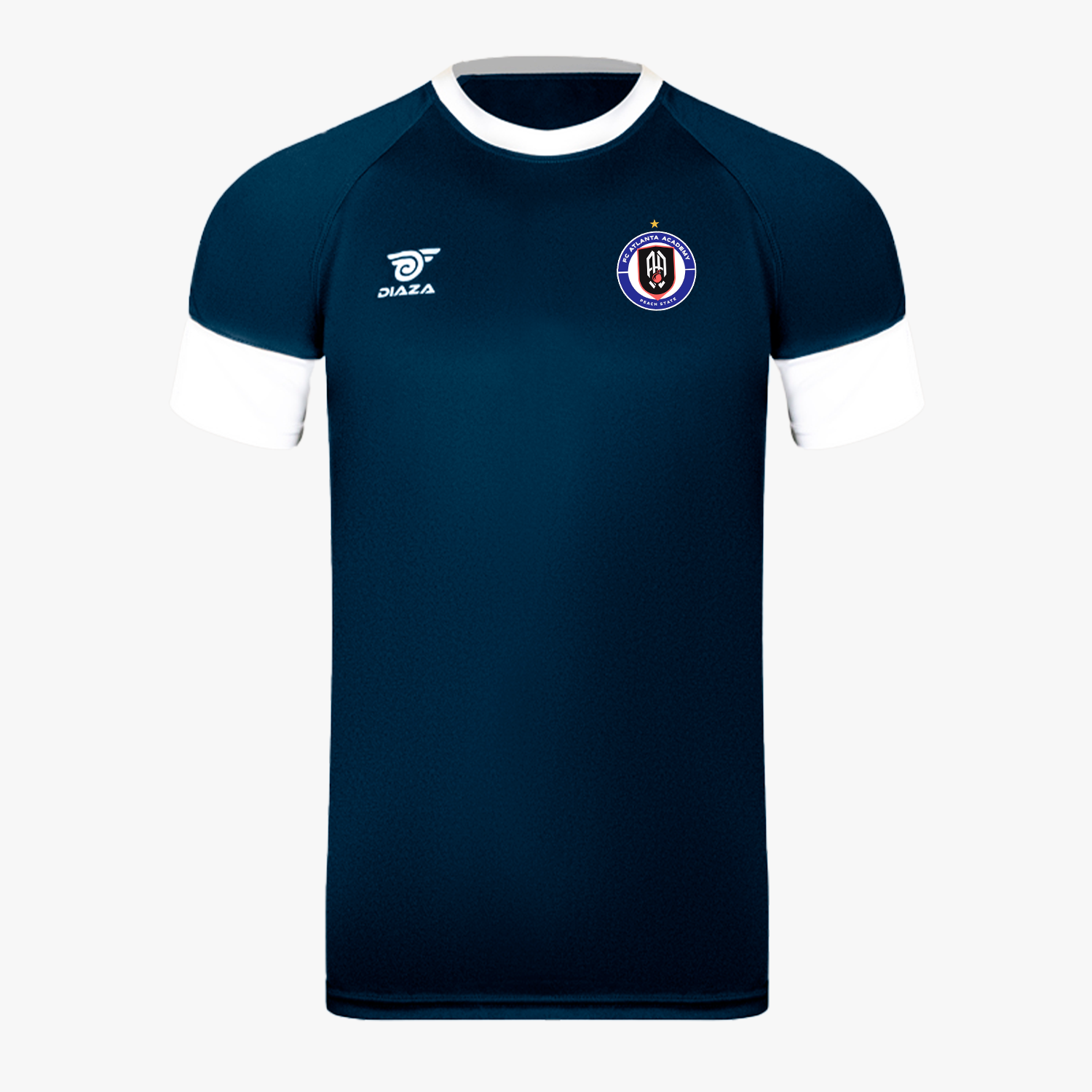 FC Atlanta Short Sleeve Training T-Shirt for Men - Moisture Wicking Workout Shirt - Gym, Running & Sports Apparel - Lightweight & Breathable Activewear