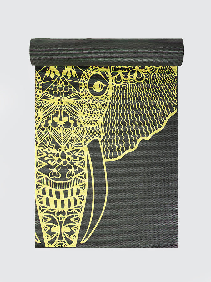 Premium 6mm Non-Slip Yoga Mat for Hot Yoga & Home Workouts - Eco-Friendly TPE Material for Enhanced Grip & Comfort