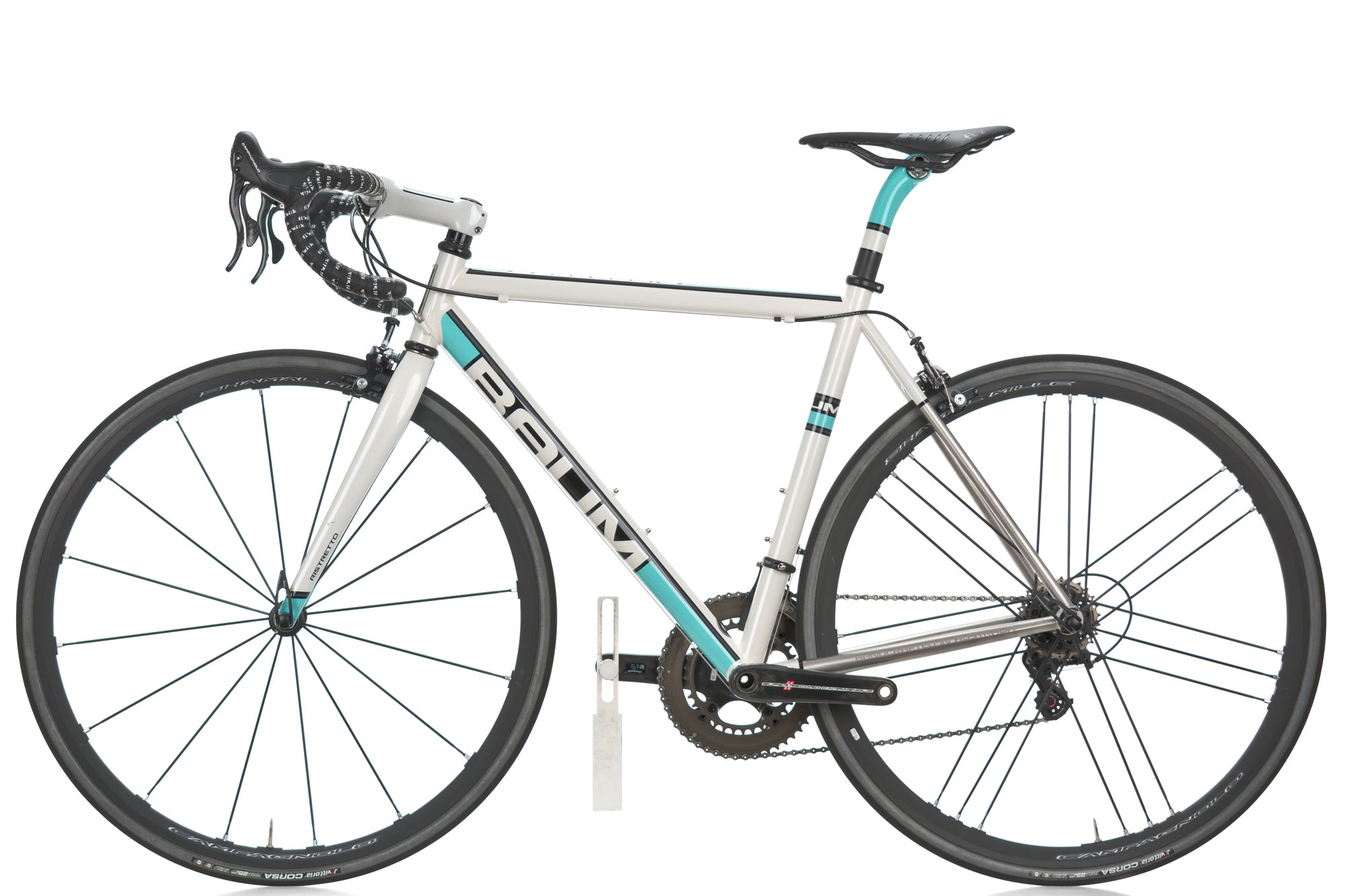 Baum Ristretto Fe Road Bike 53cm Medium - Steel Frame, Campagnolo Super Record 11 Speed Groupset, ENVE Carbon Wheels | Fast & Lightweight for Racing, Endurance & Long-Distance Cycling
