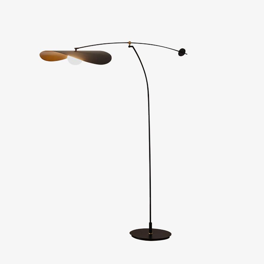 Modern Alonso Floor Lamp with Adjustable Brightness - Elegant Standing Light for Living Room, Bedroom, and Office - Perfect for Reading, Relaxing, and Ambient Lighting