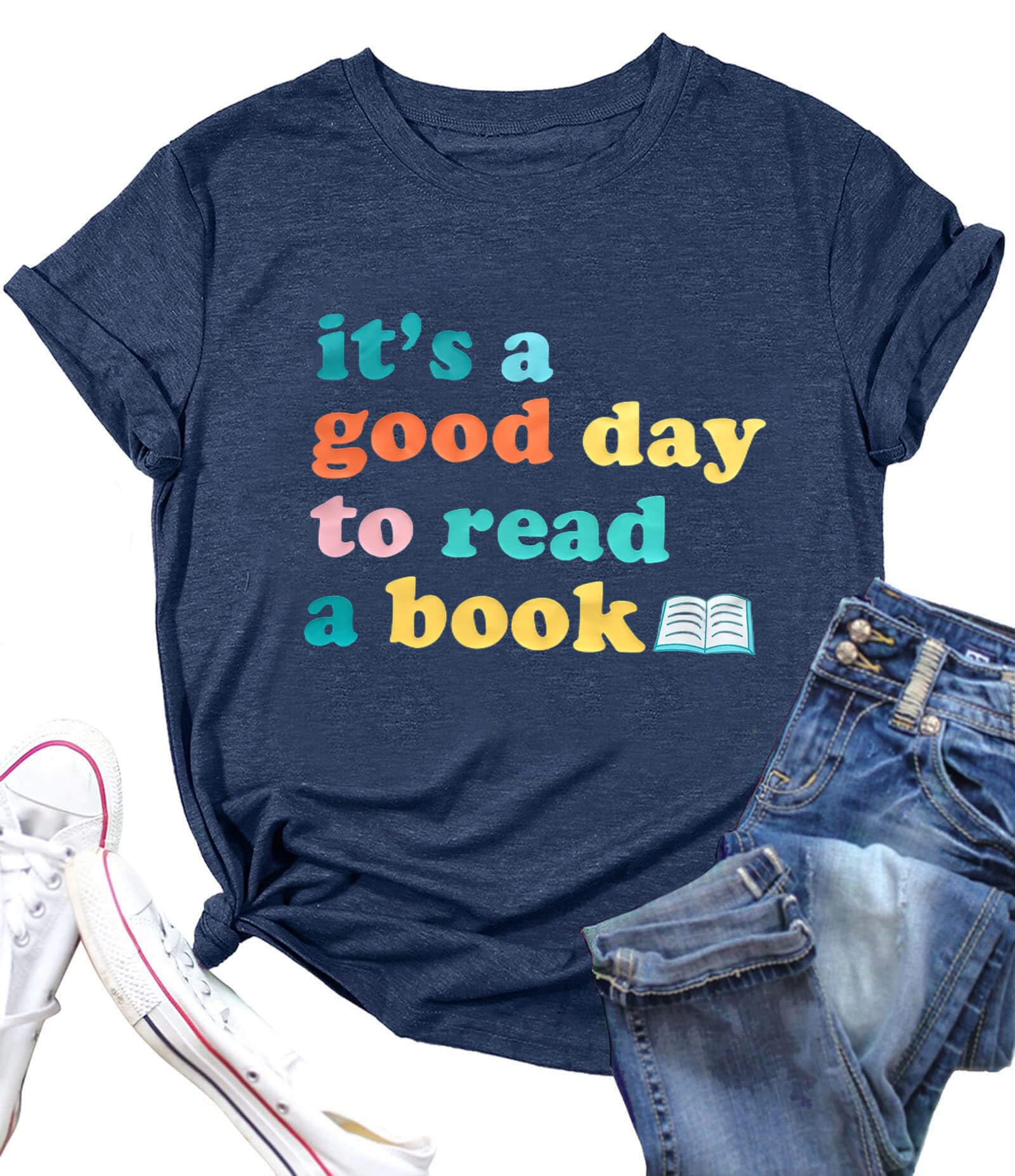Banned Books T-Shirts for Women - Reading & Book Lover Tees - Teacher, Librarian & Bibliophile Gifts - Sizes S-XXL - Perfect for Book Clubs, Library Visits & Literary Events