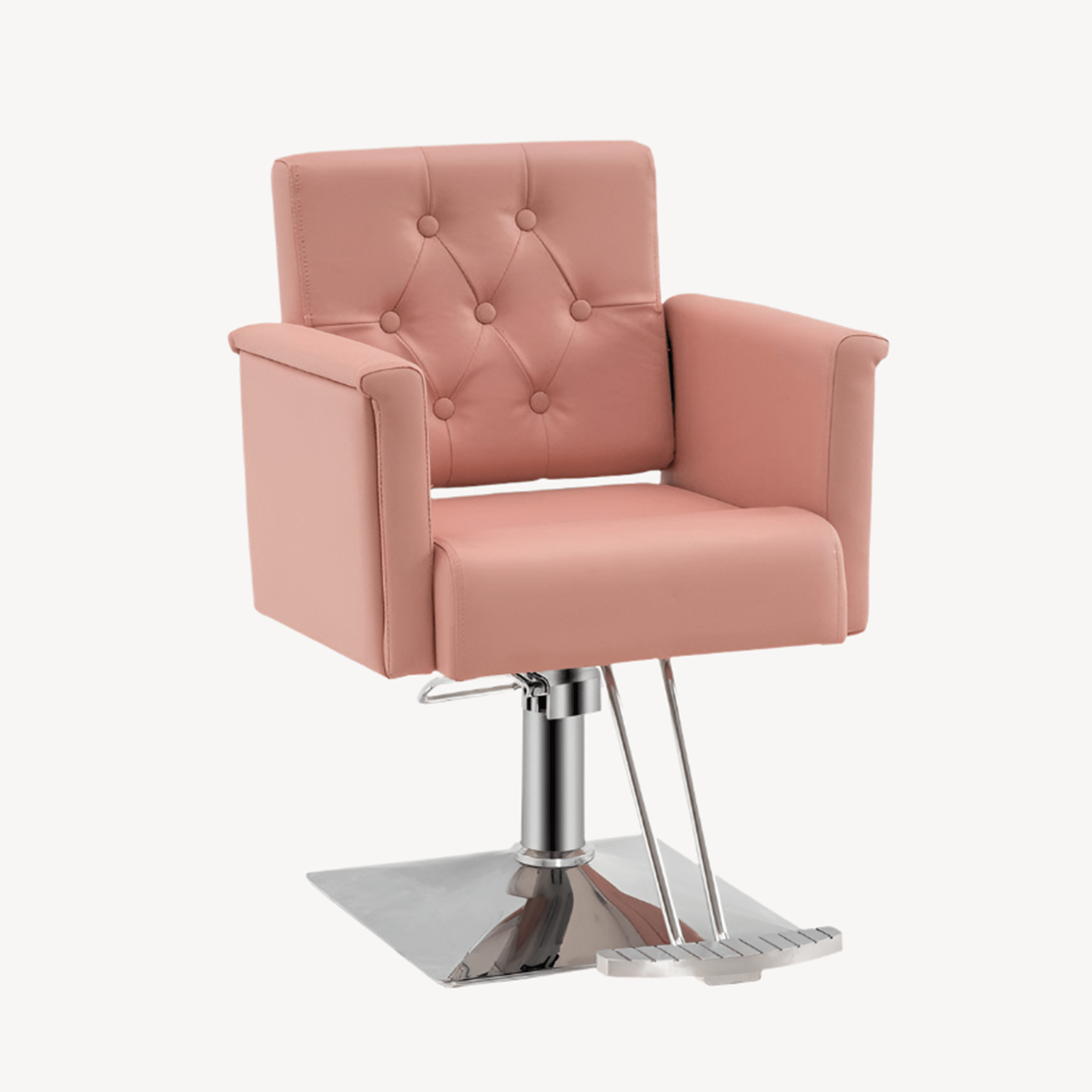 Eleanor Styling Chair - Professional Salon Stylist Chair with Adjustable Height & Swivel Base for Hairdressing, Makeup & Beauty Salon Use
