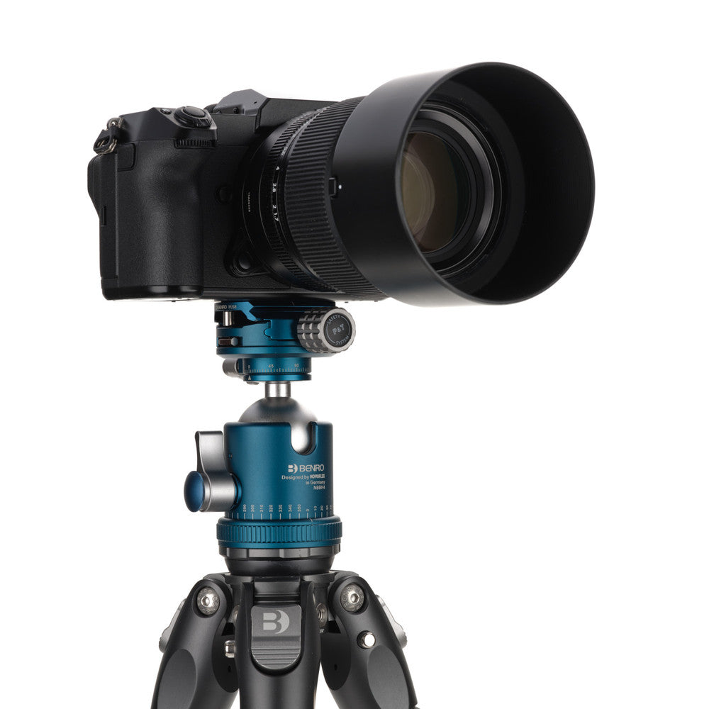 Benro NOVOFLEX NBBH Series 4 Ball Head - Professional Camera Tripod Ball Head for DSLR & Mirrorless Cameras - Perfect for Photography, Videography & Travel Shooting