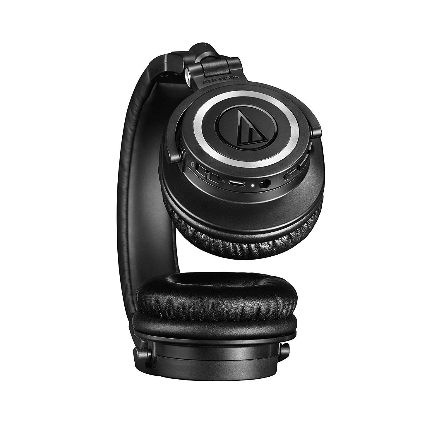 Audio-Technica ATH-M50xBT Wireless Bluetooth Over-Ear Headphones (Renewed) - Professional Studio Monitoring & Wireless Music Listening for Home, Travel & Gaming