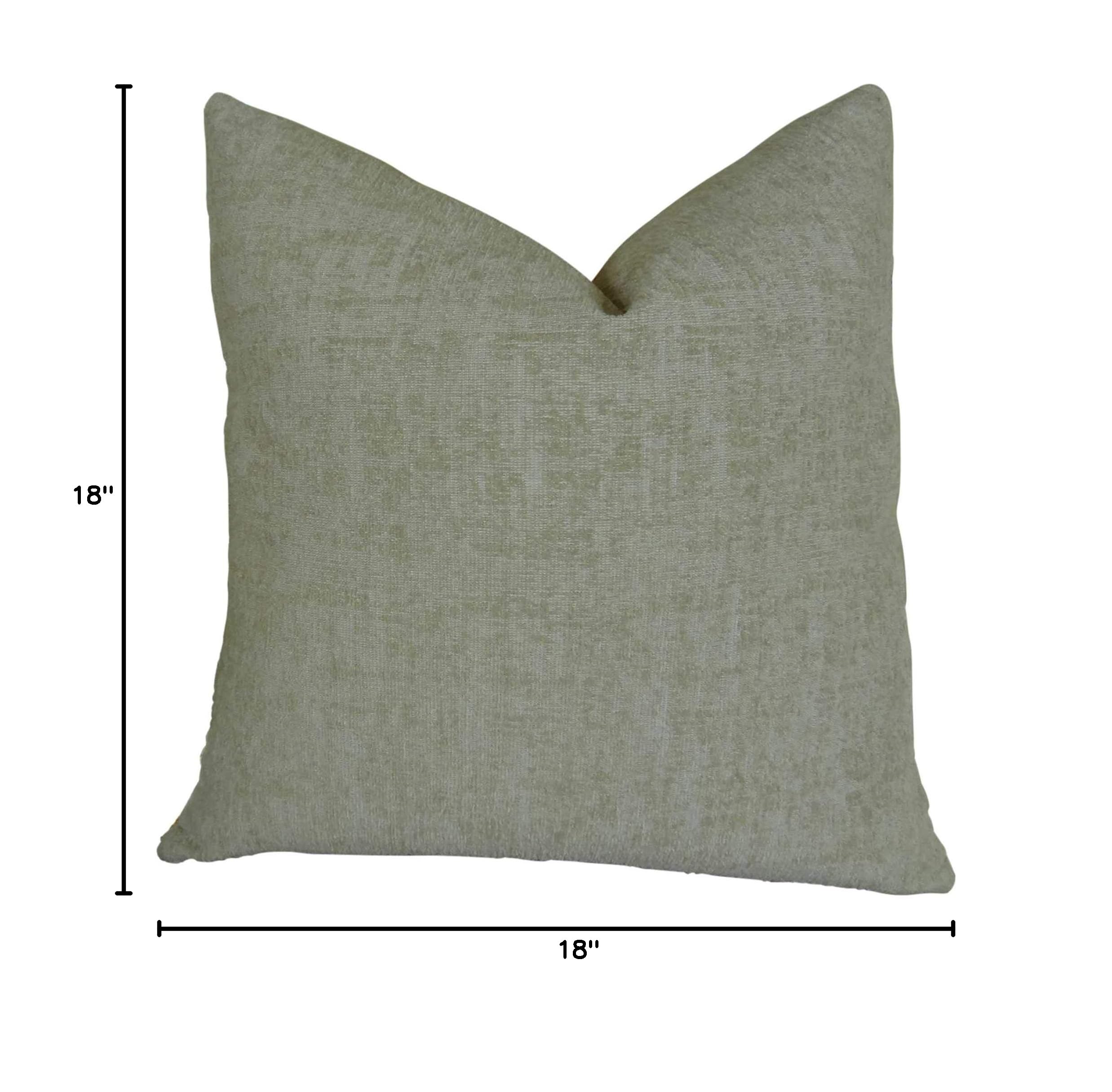 Luxury Handmade Kashmiri Oak Orange & Taupe Throw Pillow Covers - Boho Chic Home Decor for Sofa, Bedroom & Living Room
