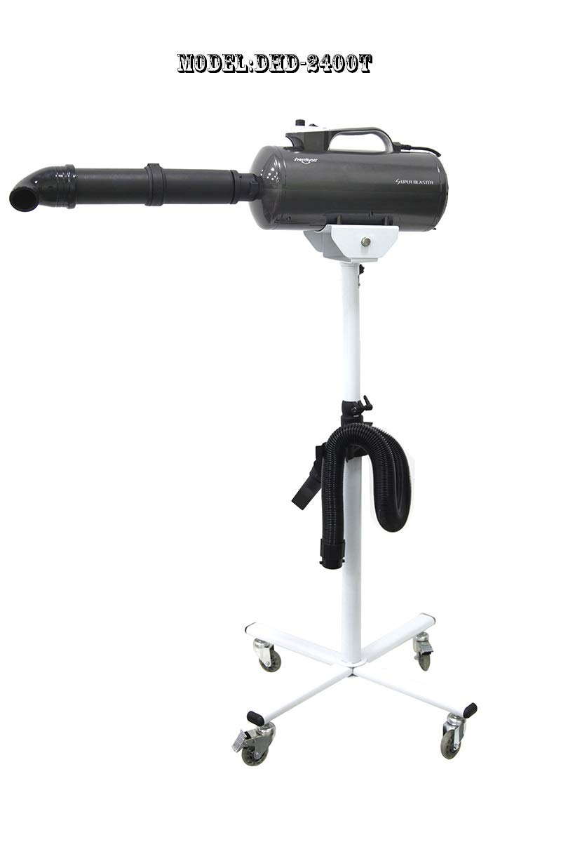 Shernbao Grooming Dog Pet Dryer Stand FDS-01 - Compatible with SHD-2600P & DHD-2400T - Professional Pet Grooming Blower for Dogs & Cats - Perfect for Home Grooming & Pet Salons