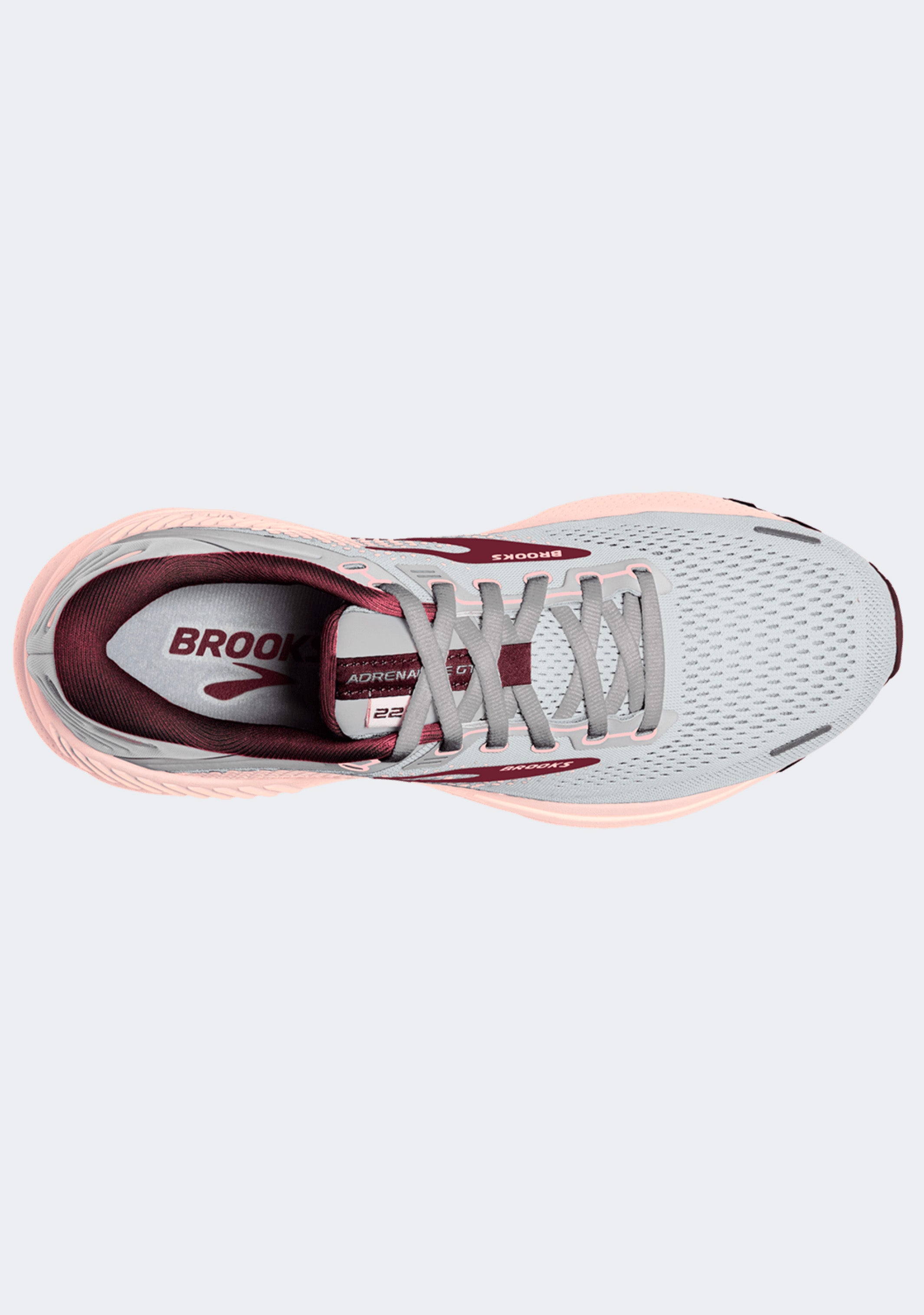 Brooks Women's Adrenaline GTS 22 Running Shoes - Supportive & Cushioned Stability Sneakers for Jogging, Walking & Gym Workouts