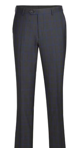 Alessandro Vitello Men's Slim Fit Wool Suit - Premium Business Formal Attire for Weddings, Interviews & Office Wear | Style 566 8