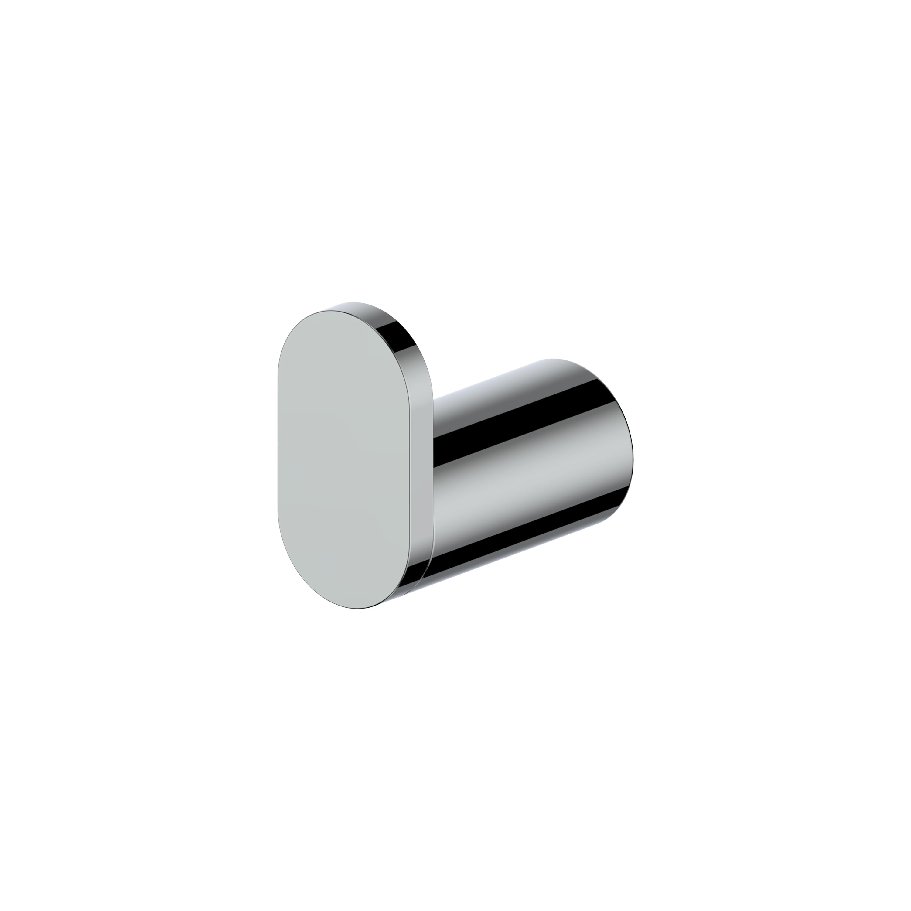 ZLINE CBY HK CH Chrome Crystal Bay Towel Hook - Bathroom & Kitchen Wall Mounted Hook for Towels, Robes & Hats - Durable Stainless Steel Design for Home & Spa Use