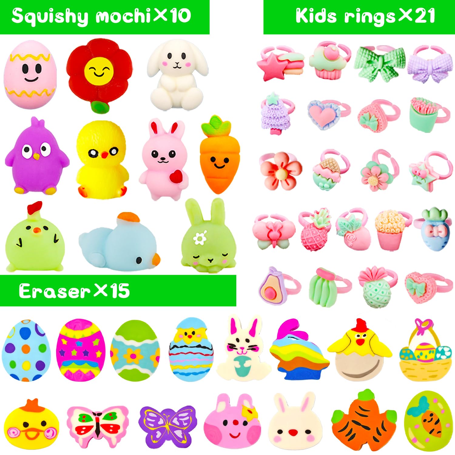 300-Piece Bulk Easter Eggs with Assorted Toys Inside - 100-Pack Easter Basket Stuffers & Party Favors - Plastic Easter Egg Fillers for Kids, Toddlers, Boys & Girls - Perfect for Easter Egg Hunts, Classroom Rewards & Birthday Party Games