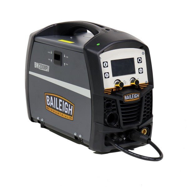 BW 200MP 200A Multi-Process Welder - MIG, TIG, Stick Welding Machine for Home, Garage & Professional Metal Fabrication Projects