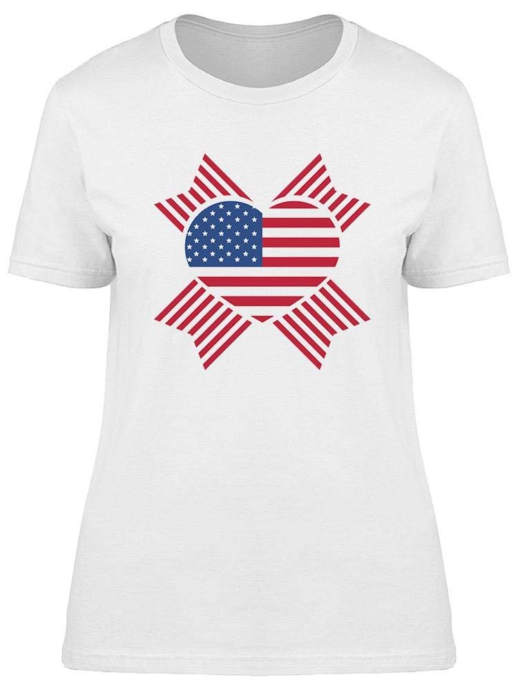 4th of July Patriotic American Flag T-Shirt for Women - Perfect for Independence Day Celebrations, BBQs & Summer Outfits