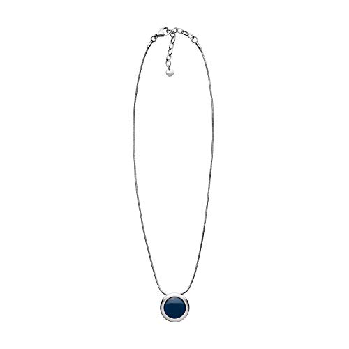 Skagen Women's Sea Glass Silver-Tone Necklace SKJ1194040 - Elegant Minimalist Jewelry for Everyday Wear, Gift for Her, Office & Date Night Accessories