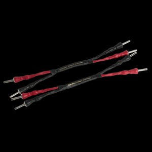 Cardas Clear Premium Speaker Jumpers - High-End Audio Cable Pair for Home Theater & Hi-Fi Systems - Perfect for Audiophiles & Sound Enthusiasts