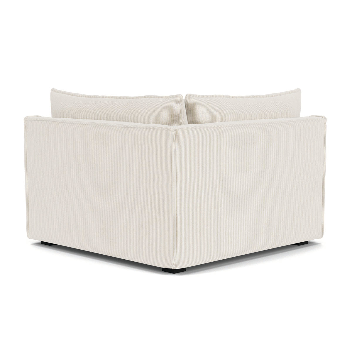 Daphne Velvet Left Corner Modular Sofa - 1 Seater, Modern Living Room Furniture for Small Spaces, Apartments & Cozy Home Decor