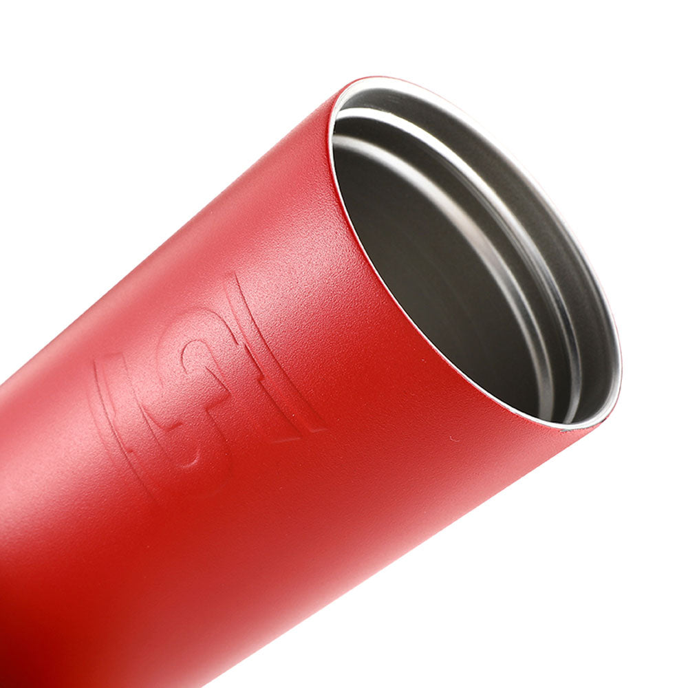 14oz Insulated Sports Water Bottle with Leak-Proof Lid - Red | Perfect for Gym, Hiking & Outdoor Activities
