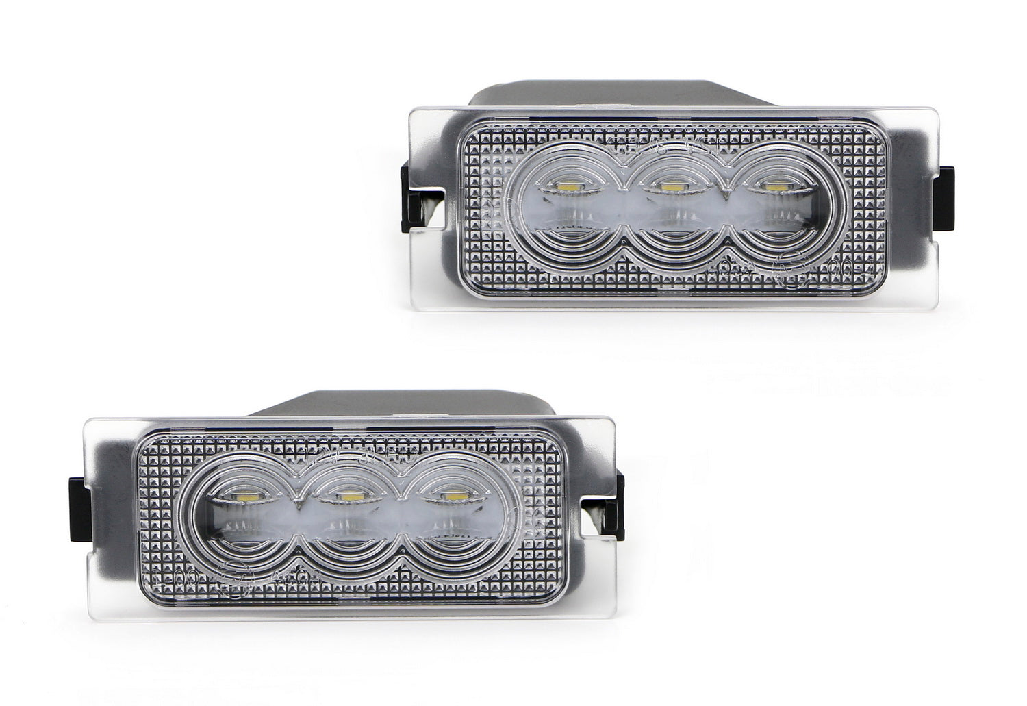 3 Diode Osram LED License Plate Light Assembly for Ford Edge Escape Mercury Mariner - Bright White Light, Easy Installation, Durable Replacement - Perfect for Night Driving & Enhanced Vehicle Appearance