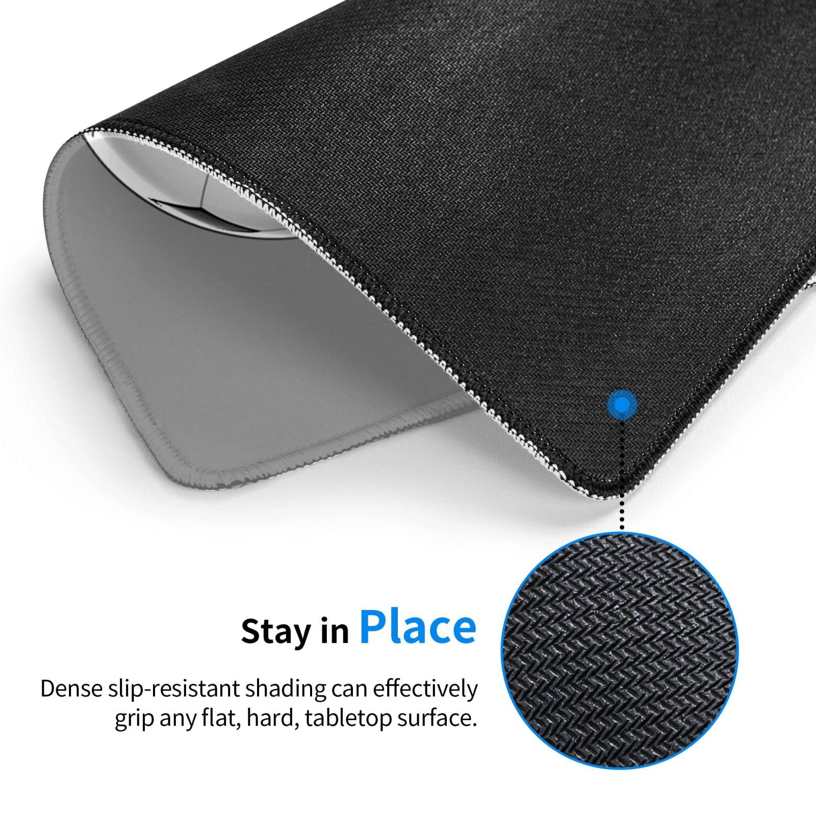 Cyclone Football Mouse Pad - Waterproof, Non-Slip Rubber Base Gaming Mousepad for PC & Laptop (10x12 Inch) - Perfect for Office Work, Gaming & Sports Enthusiasts