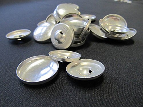 Miniblings 30pcs Blank Buttons for Button Maker Machine - 25mm Fabric Buttons for DIY Crafts, Clothing, and Accessories - Perfect for Sewing, Scrapbooking, and Custom Designs