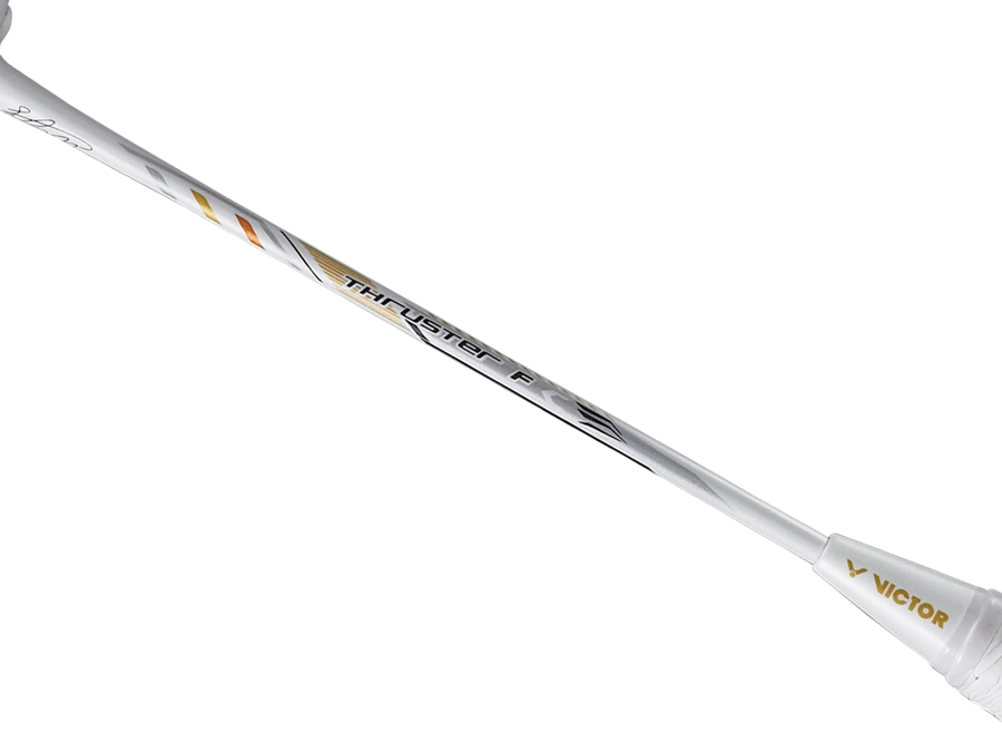 Victor Thruster K Falcon Claw LTD TK FC LTD A Badminton Racket [White] - Professional Tournament Grade Shuttlecock Racket for Competitive Play & Training