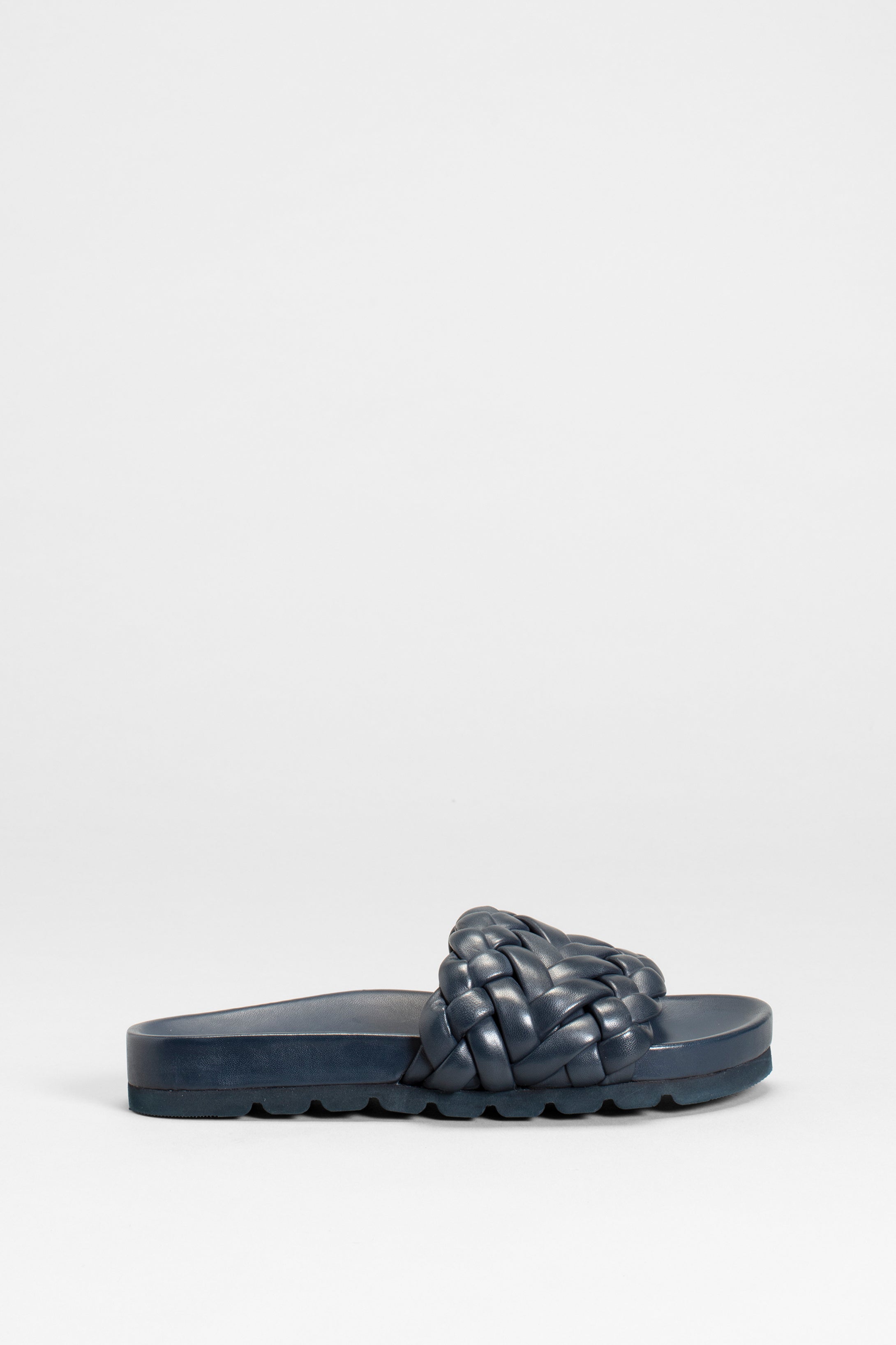 Elk The Label Braided Leather Slide Sandals - Comfortable & Stylish for Summer, Beach, and Casual Outings