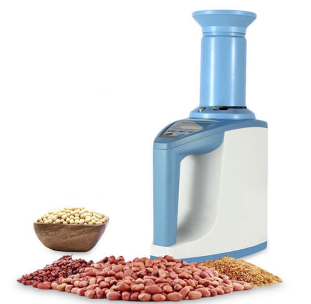 Digital Grain Moisture Meter - Smart Moisture Analyzer for Wheat, Coffee Beans, Maize, Rice & Seeds (3-35% Range) | Fast & Accurate Humidity Tester for Farmers, Brewers & Food Storage | Perfect for Agriculture, Coffee Roasting & Grain Quality Control