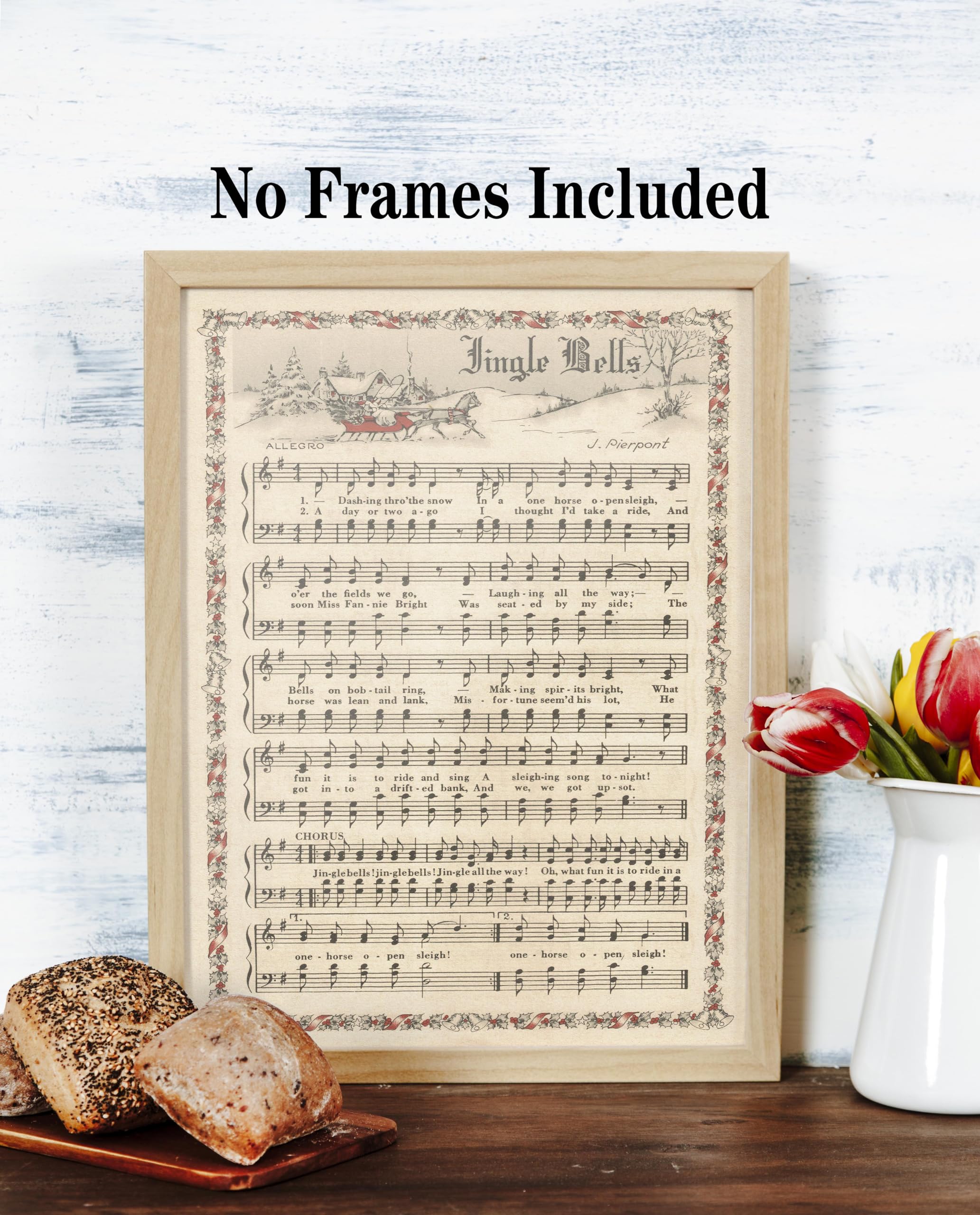 CFIOZYOS Canvas Wall Art - Poetry Oil Painting Prints 8x10 Inch, Modern Home Decor for Living Room, Bedroom & Office