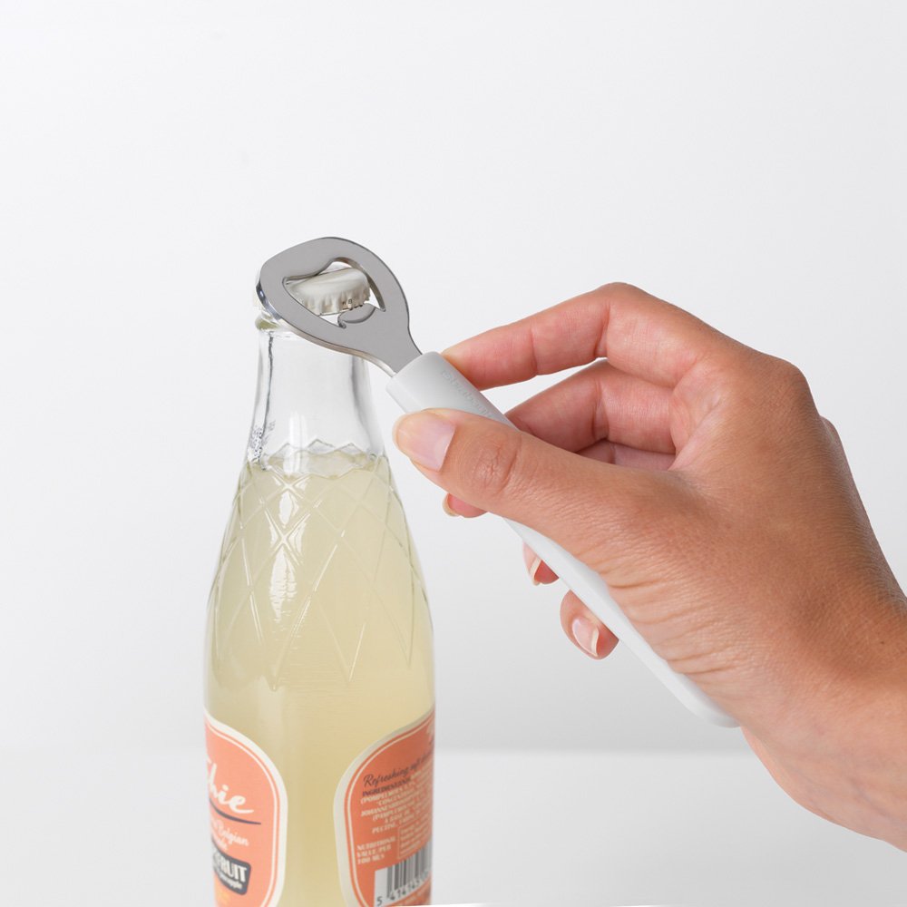 Stainless Steel Bottle Opener - Heavy Duty & Rustproof for Beer, Soda, and Wine - Perfect for Parties, BBQs, and Home Bars