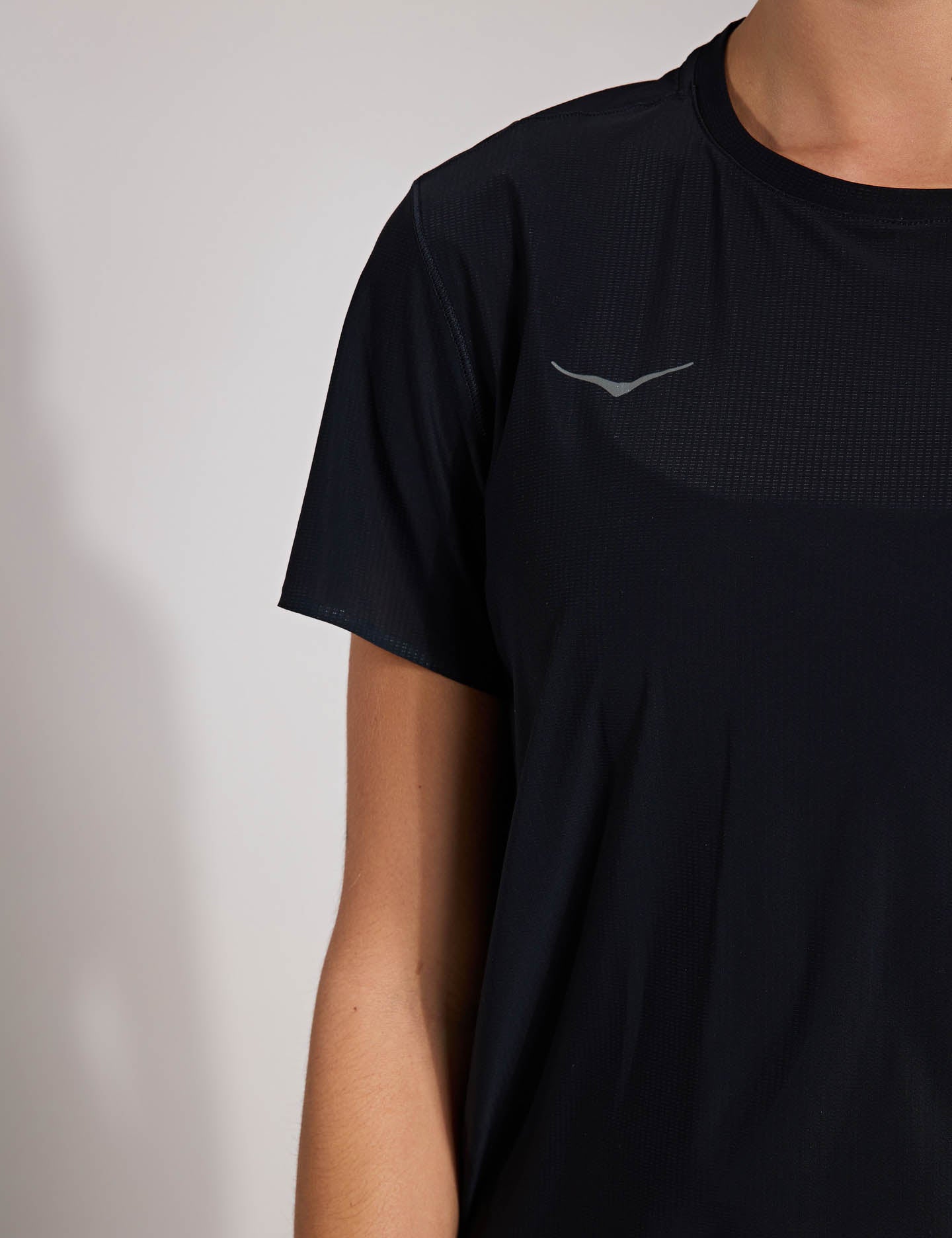 Airolite Women's Running Top - Breathable Black Workout Shirt for Gym, Jogging & Outdoor Sports