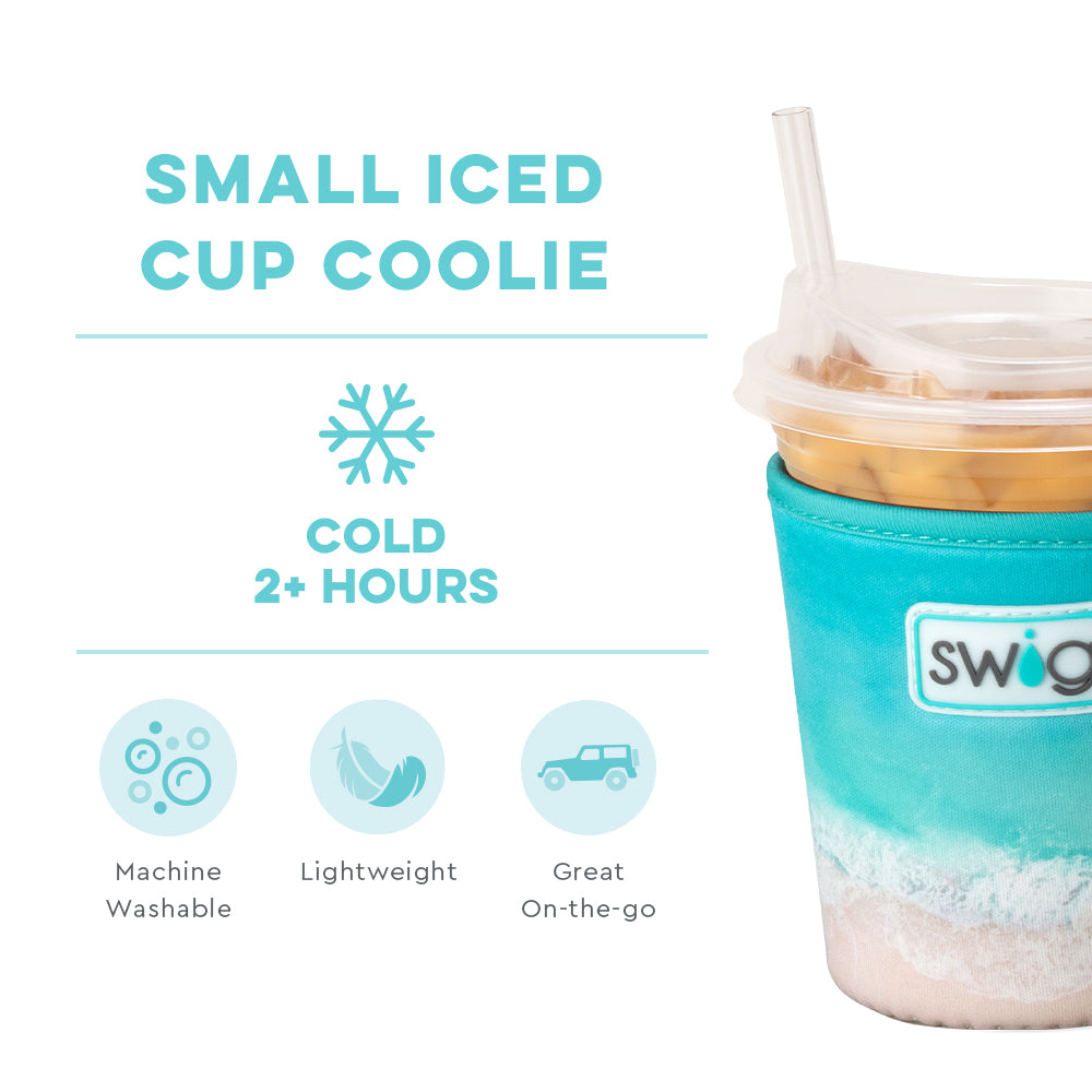 Premium Small Iced Cup Coolie - Insulated Beverage Holder for Cold Drinks - Perfect for Beach Parties, Picnics, and Summer Gatherings