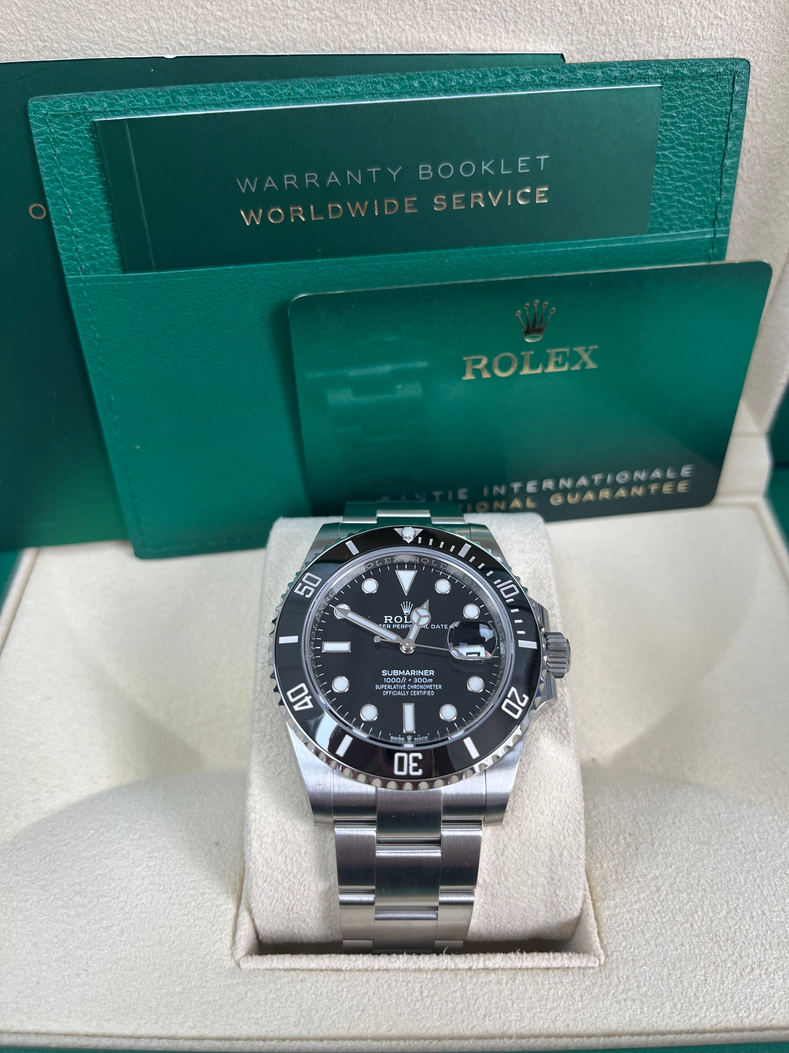 Rolex Submariner 41mm Stainless Steel Men's Watch with Date - Black Dial (Ref# 126610LN) | Luxury Dive Watch for Professional & Casual Wear