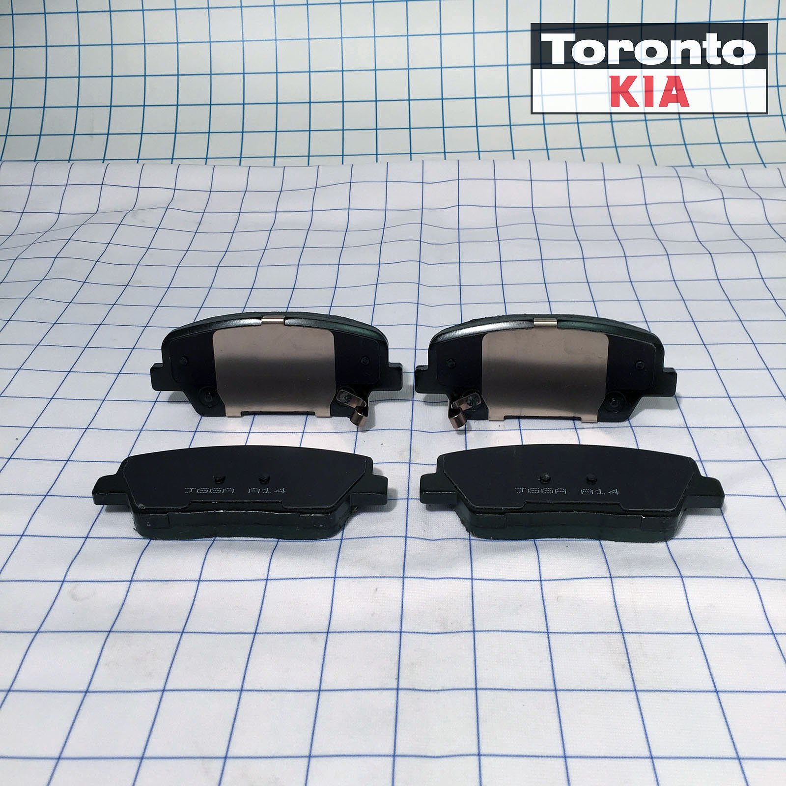 Genuine Kia 58302-1MA40 Brake Pad Kit - Front & Rear Brake Pads Replacement for Kia Vehicles - Perfect for Daily Commuting & Highway Driving