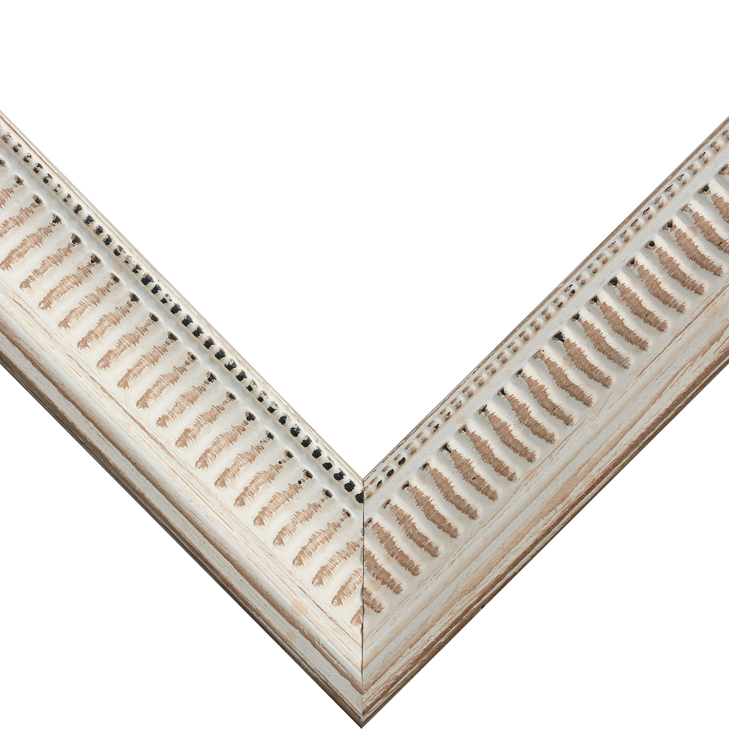 Craig Frames Luella - Elegant Ornate Wooden Picture Frame 20x24 Inch in Off-White | Perfect for Wall Art, Family Photos & Home Decor