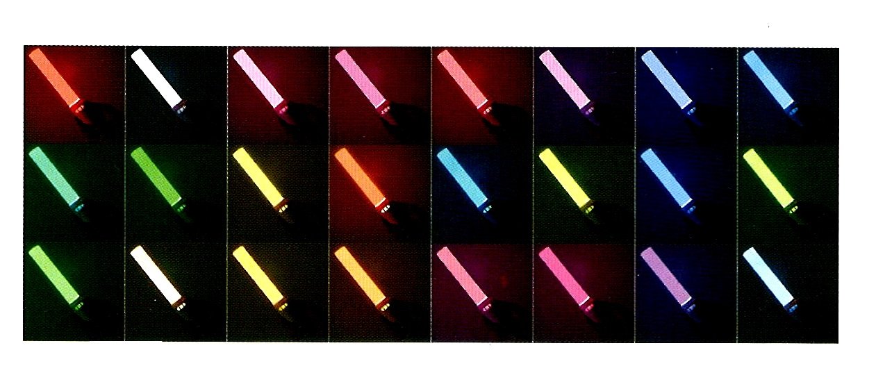 G29794 LED Color Changing Penlight - Bright Luminace 2 Omega Sparkling Light for Concerts, Live Events, Festivals & Summer Vacations | Perfect for Night Parties, Raves, and Outdoor Activities
