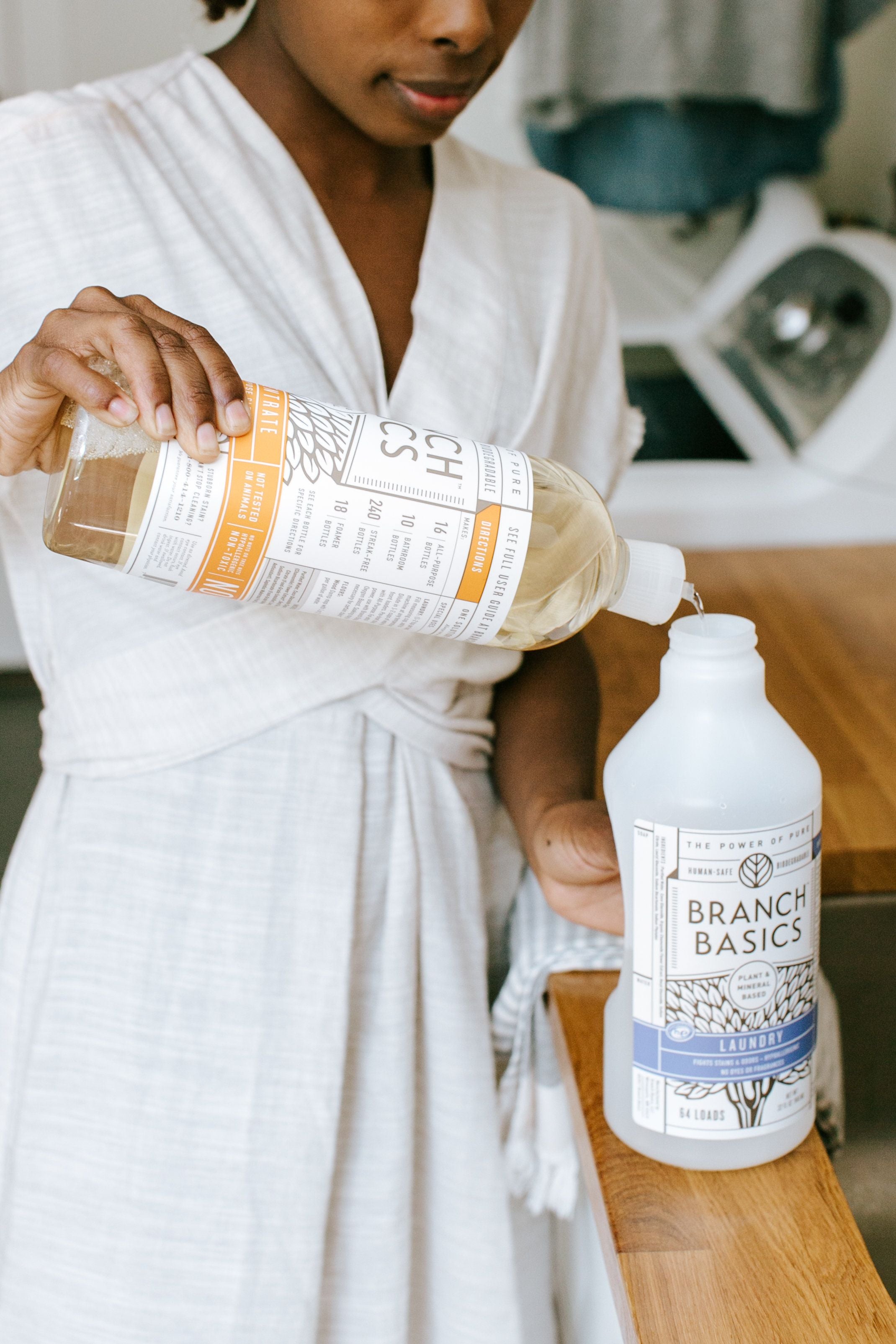 Eco-Friendly Laundry Detergent Bottle Refill - 64oz Leak-Proof & Durable Replacement for Washing Machine | Perfect for Home, Apartment & Laundromat Use