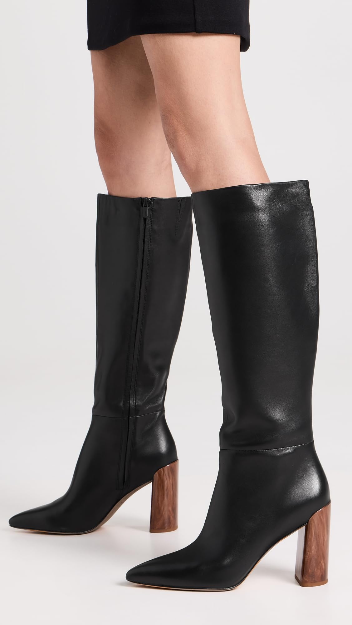 Vince Women's Pilar Boots - Stylish Leather Ankle Boots for Women | Comfortable & Fashionable Fall & Winter Booties | Perfect for Office, Date Night & Casual Outfits