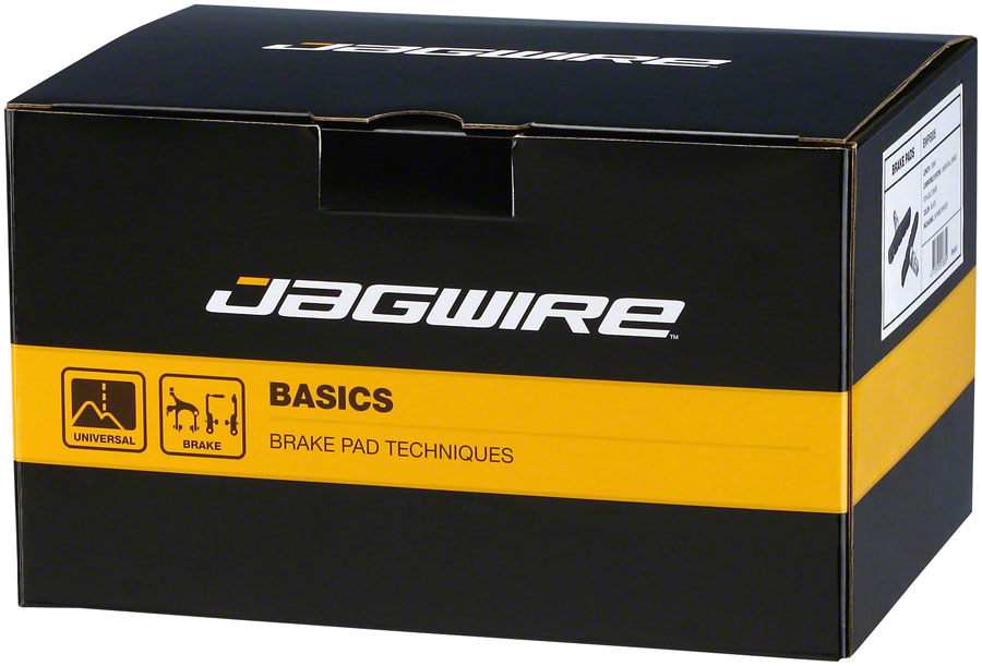 2 Boxes of 50 Pairs Jagwire Mountain Sport V-Brake Threaded Post Brake Pads - High Performance Bicycle Brake Pads for Mountain Bikes, Road Bikes & Cycling - Durable & Reliable Stopping Power for All Weather Conditions
