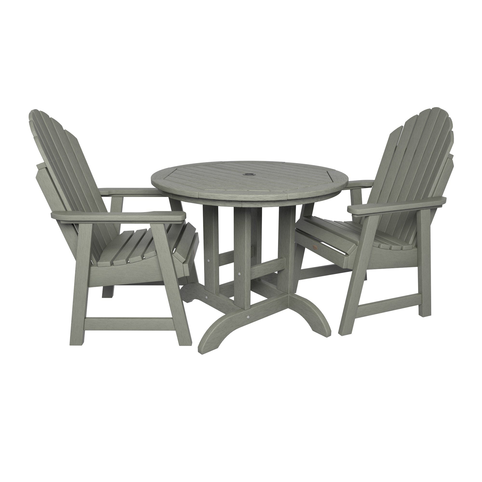 Hamilton 3-Piece 36-Inch Round Dining Table Set - Counter Height for Kitchen, Breakfast Nook & Small Space Dining - Perfect for Apartments & Cozy Homes