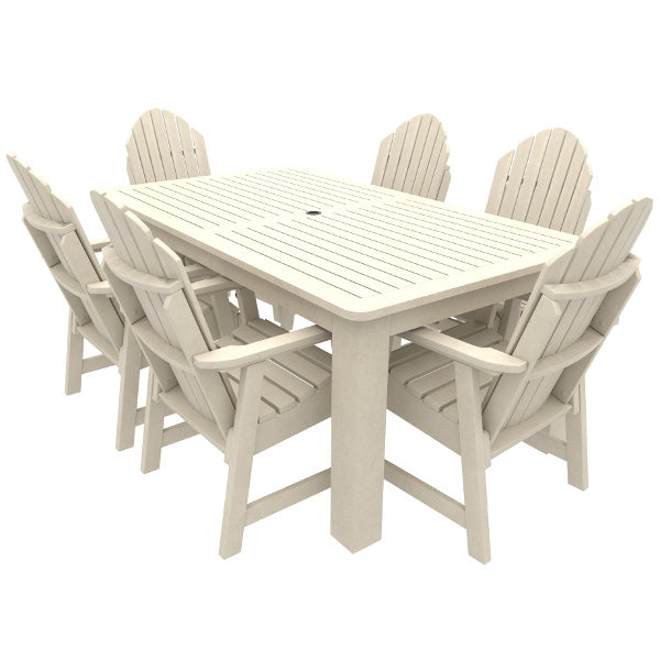 Muskoka 7-Piece Outdoor Bistro Dining Set - Patio Garden Cafe Table and Chairs for Backyard, Deck, Poolside & Balcony