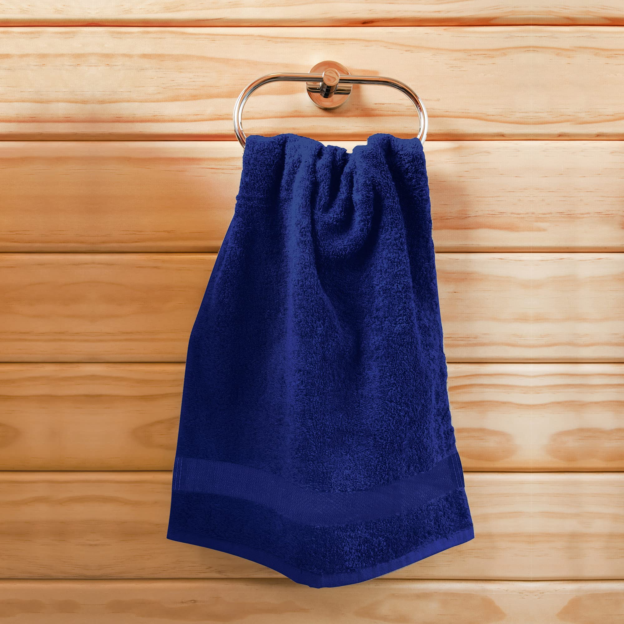 24-Pack Utopia Salon Towels - 16x27 Inch Highly Absorbent Cotton Towels for Gym, Spa, Beauty & Home Hair Care (Royal Blue) | Non-Bleach Proof Hand & Face Towels for Professional & Personal Use