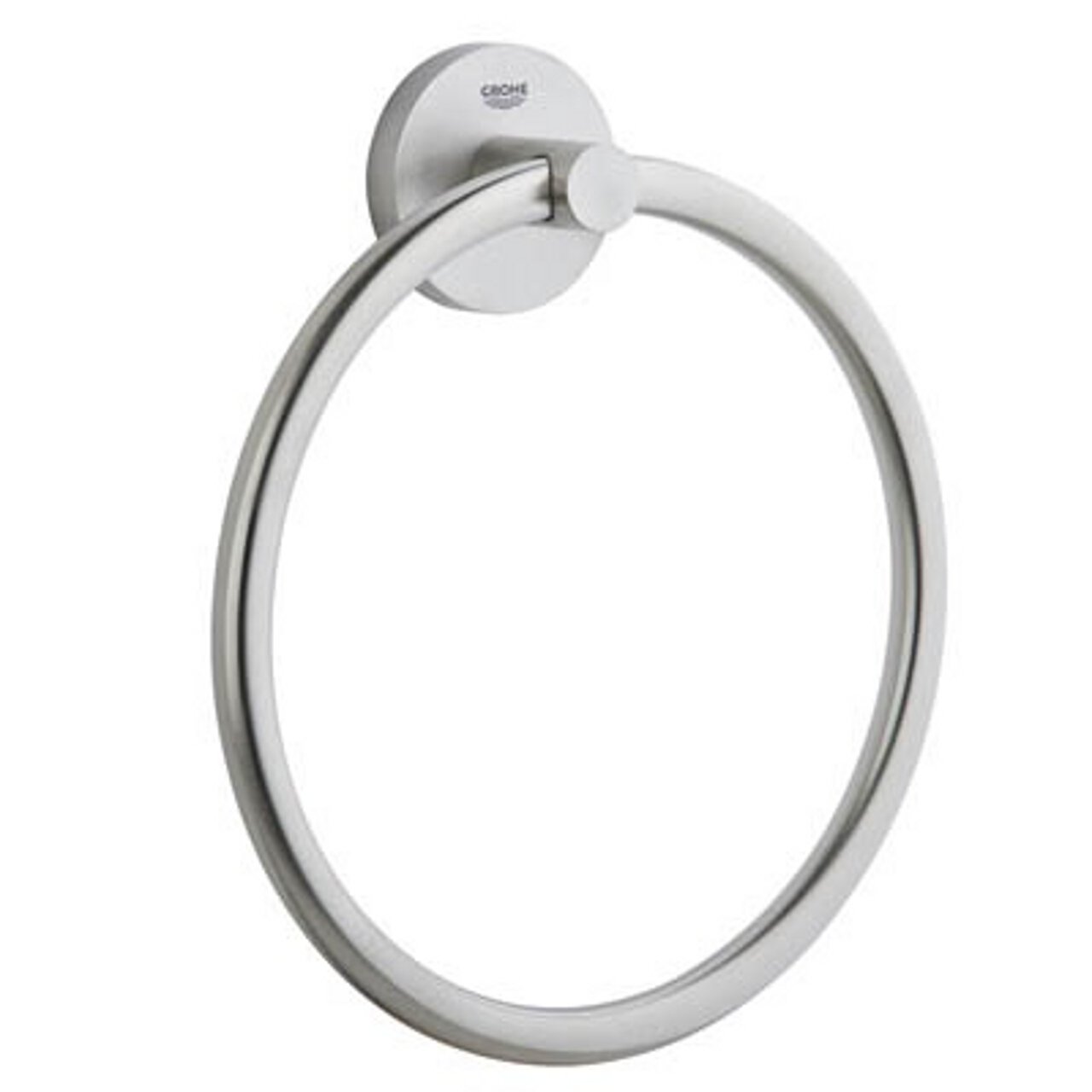 8 Inch Stainless Steel Towel Ring - Bathroom & Kitchen Essentials for Hand & Dish Towels - Rustproof & Durable for Home Decor