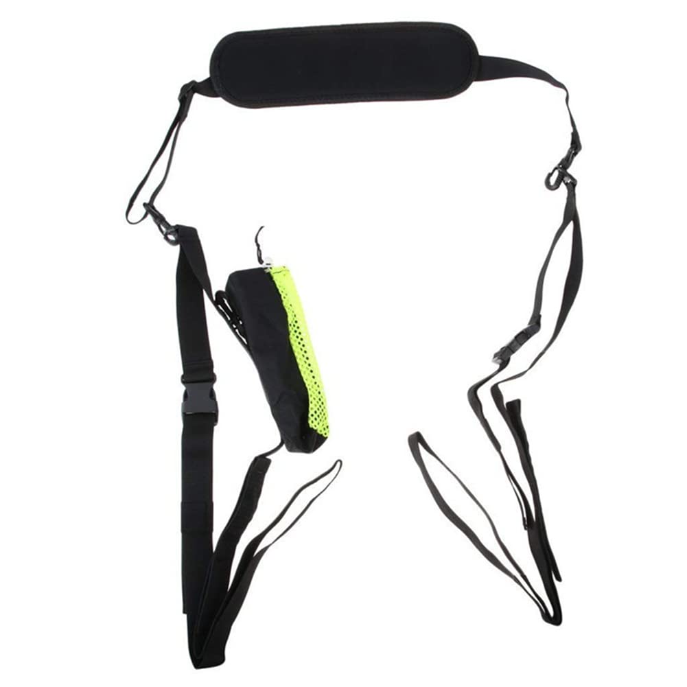 AIZHIYI Adjustable Surfboard Shoulder Strap - Paddleboard Carry Handle with Water Bottle Holder - Perfect for Surfing, SUP, Kayaking & Beach Travel Accessories