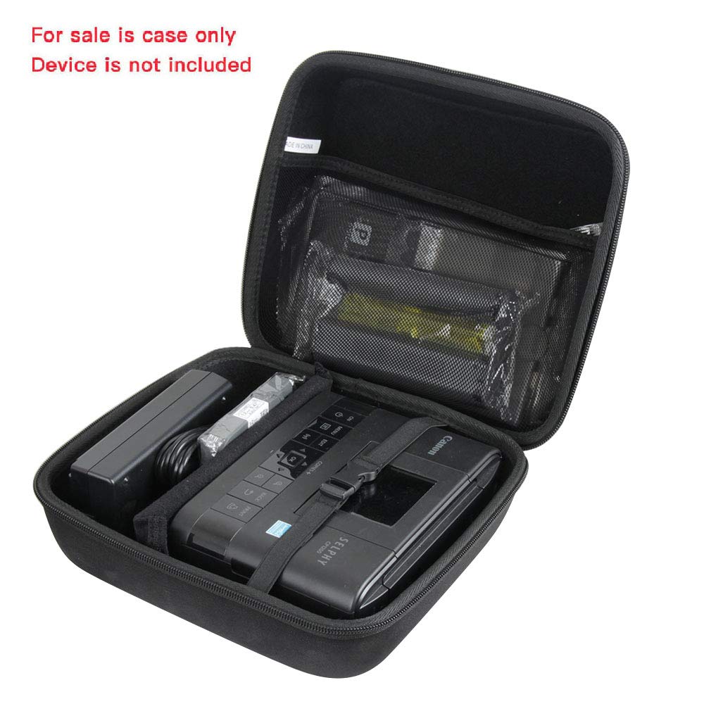 Durable Hard Travel Case for Canon SELPHY CP1500/CP1200/CP1300 Wireless Photo Printer - Protective Storage & Portable Carrying for Home, Office & Travel Use
