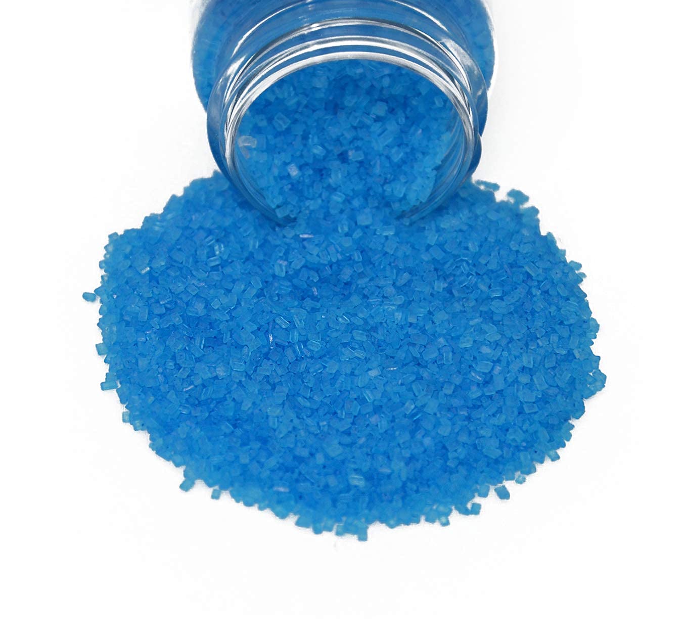 Mystic Sprinkles Sugar Crystals 4.2oz - Turquoise Blue for Baking & Decorating