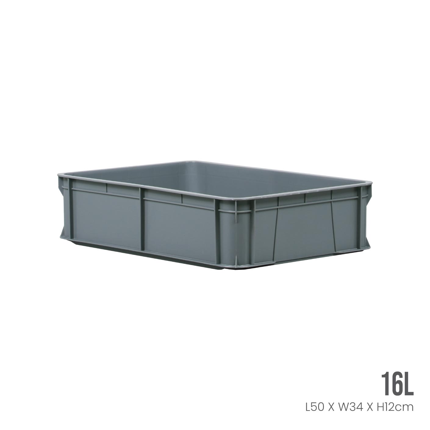 Heavy Duty Industrial Tray - Durable Plastic Storage Organizer (ID4625) for Workshop, Garage & Warehouse Organization