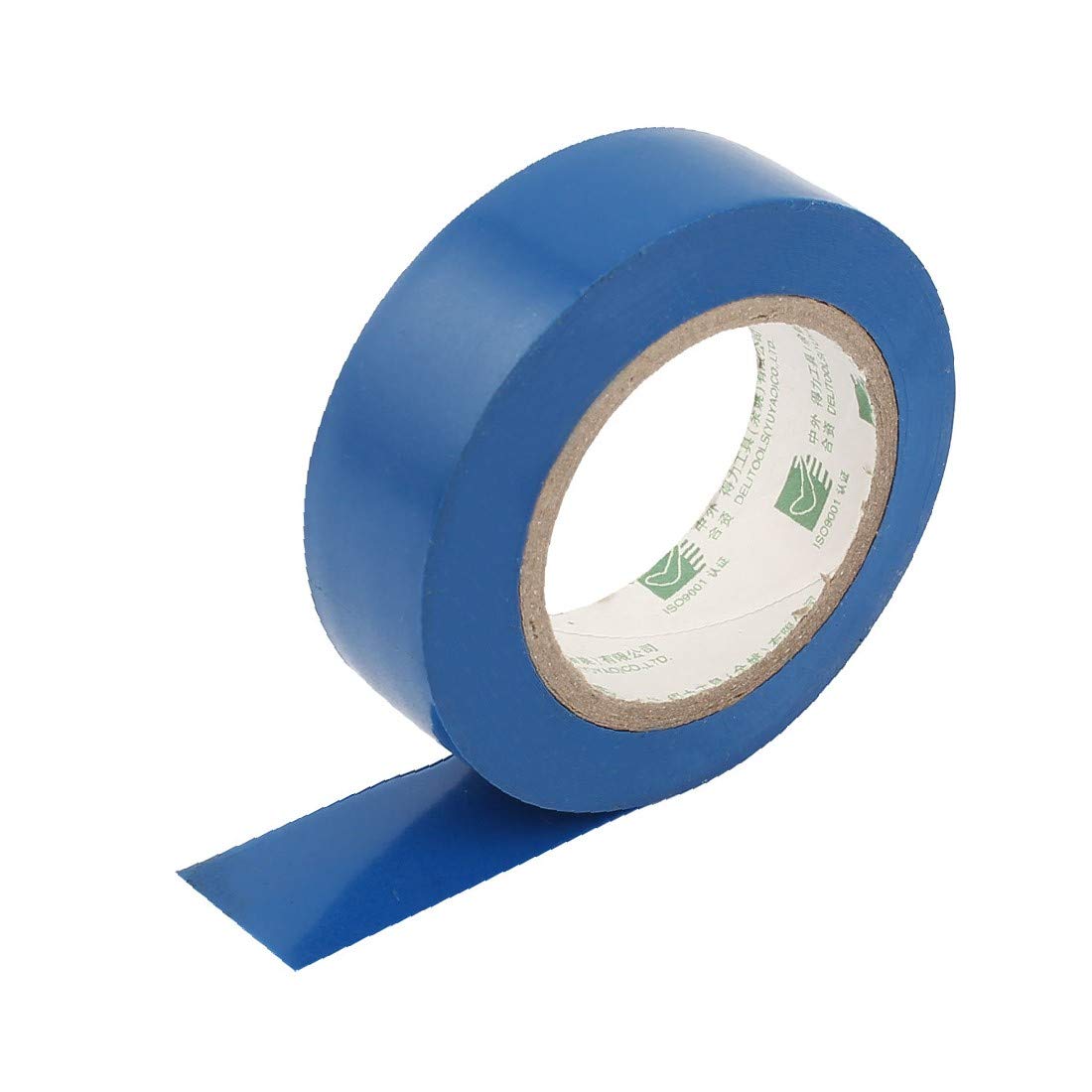 X-DREE 31Ft Blue Electrical Insulation Tape - 17mm Wide High-Temperature Resistant Adhesive Tape for Wiring, Automotive & DIY Projects - Perfect for Home, Office & Industrial Electrical Repairs